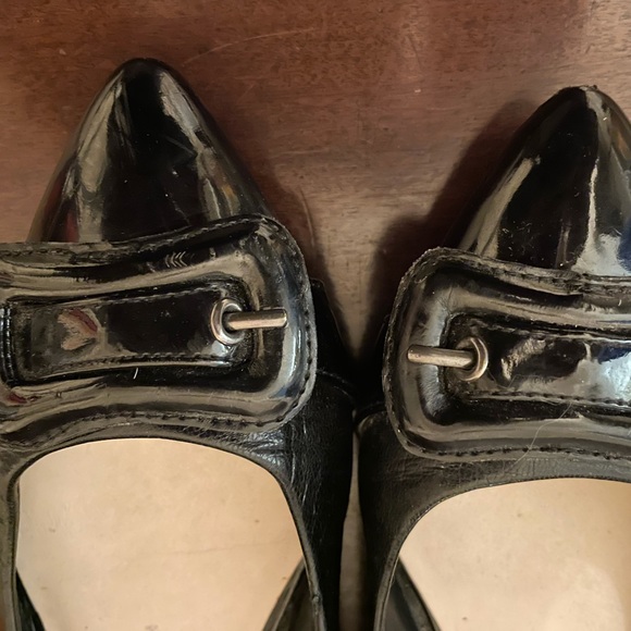 🤩 Vintage black patent leather women’s shoes size 7 1/2 see pictures for d… - Picture 10 of 13